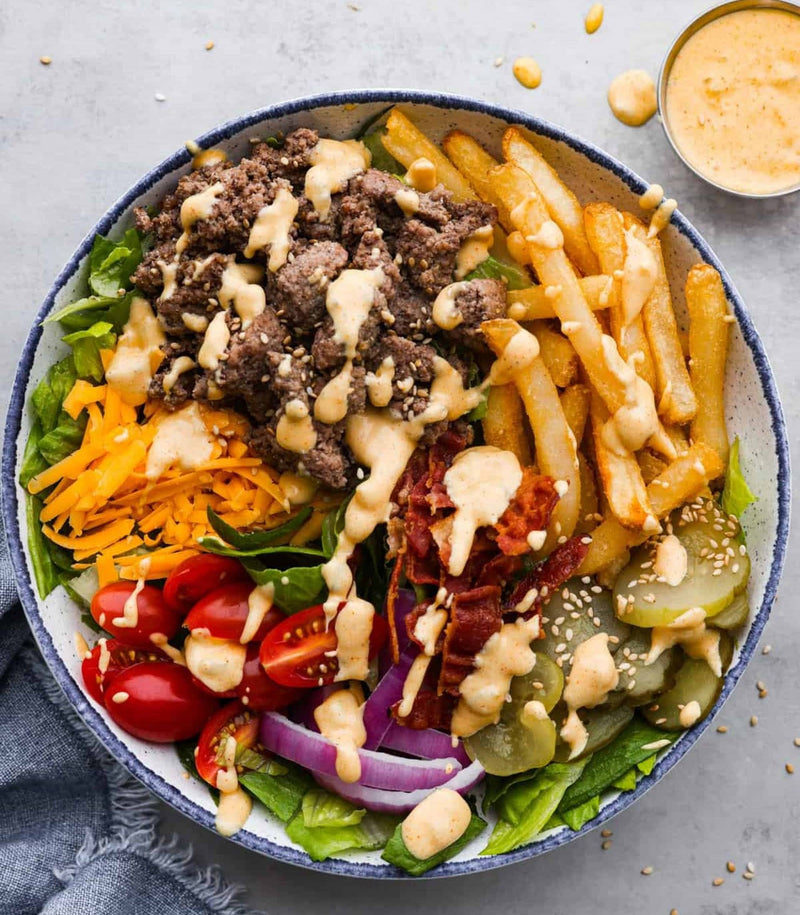 Keto Hamburger Bowl