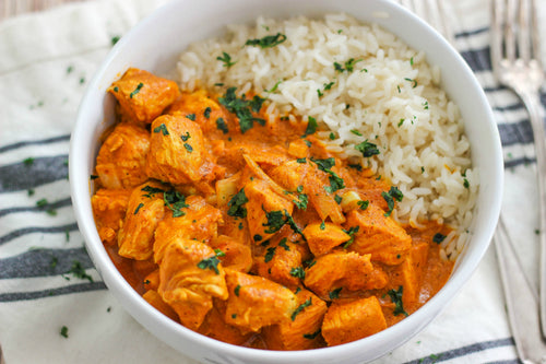 Butter Chicken with White Rice