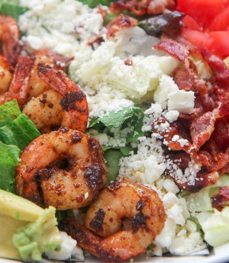 Prawn Bacon Ranch Salad